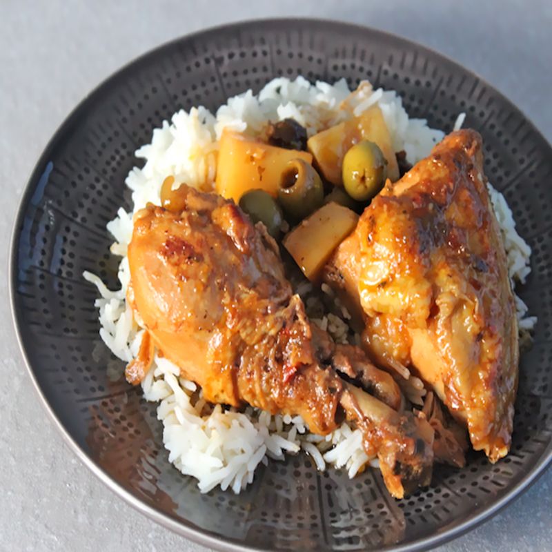 Cuban-Style Chicken Stew (Fricasé de Pollo)